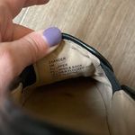 Steve Madden Zaander black flocked leather sneakers slip on shoes ~ size 5M Photo 5