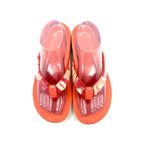 Vionic Tide Sequined Thong Sandals Coral Size 8 Comfort Walking Beach Casual Photo 2