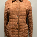 Casual Corner Corduroy/Faux Suede Quilted barn chore cabin core jacket size L Brown Size L Photo 0