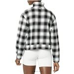 EleVen by Venus Williams Women's One More Time Pullover, B/w Plaid Size XS $138 Black Photo 1