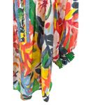 Zac and Rachel Womens Floral Print 3/4 Sleeve Blouse Top Multicolor Size L Photo 2