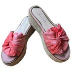 Vintage Havana  Aya Espadrille Sandal - Pink Tie Dye, Sz 5.5 Photo 0