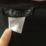 Venus Chic Black Hoodie boho 100% cotton with Lace Detail wide sleeves size M Photo 5