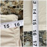 None Vintage Y2K Lace Trim Beige Camisole L | Normcore Preppy Coastal Basic Tank Photo 5