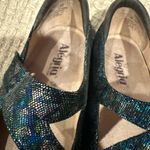 ALEGRÍA By PG LITE MULTICOLOR IRIDESCENT SHIMMER CLOG CONFORM SHOES LEATHER 40 Blue Size 9 Photo 7