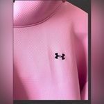 Under Armour Womens Unstoppable Move Mesh Pullover Hoodie Size Medium Pink Photo 3