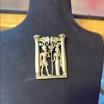 Gold Egyptian Themed Pendant Photo 0
