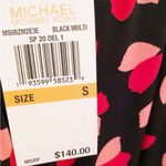 Michael Kors Jumpsuit Rose Petals Red Pink Black Size Small Photo 6