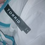 Torrid  0X Pin Up Bra Watercolor Floral Support Cup Top Photo 9