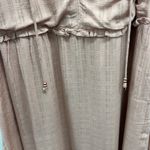 Gentle Fawn  Ruffle Sleeve Peasant Mini Dress S in Clay Photo 3