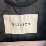 Babaton  black single breasted long wool and cashmere blend coat Photo 1