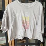 FP Movement Inspire logo tee blush raglan oyster oversized cropped short sleeve Pink Size XS Photo 7