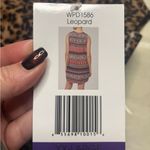 Beach Lunch Lounge Brown Black Leopard Dress Size XXL Sleeveless Cover Up New Photo 5