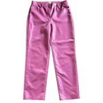 Like New Aritzia Wilfred Melina Faux Leather Pants Rhodon Pink Size 14 Rtl. $148 Photo 2
