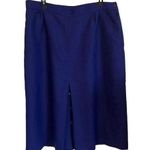 Natural Dimensions Women's Vintage Blue Midi Skirt Size 34 Casual Photo 0