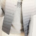 Talbots  Plus size Ombré Gray Puffer Jacket lightweight short sleeve size 3X Photo 6
