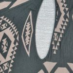 Urban Mangoz Duster Cardigan Womens Small Tan Gray Aztec Southwest Boho Sweater Photo 12