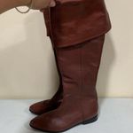 Seychelles  Brown Women Size 8 Boots leather riding point toe F15 Photo 2