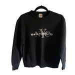 Vintage New York crew sweatshirt size small Black Photo 0