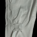 Gap Women’s  high rise cheeky straight White Distressed Jeans size 14 or 32/31 Photo 3