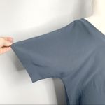 Forever 21  Blue Grey Oversized V Neck Shift Dress Tunic Minimalist Boho Style S Photo 1