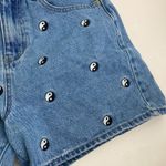 Forever 21 Shorts 100% Cotton High Rise Ying Yang Denim Size S Photo 1