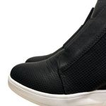 Journee Collection Clara Wedge Sneaker Size 9.5 Women’s Black NEW Photo 3