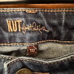 Kut From The Kloth  Catherine Boyfriend jeans dark wash size 10 Photo 3