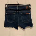 7 For All Mankind The Skinny Bootcut Denim Jean Shorts size 26 NWOT Photo 4