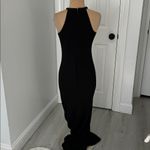 Lulus  Black Girl in The Mirror Beaded Collar Maxi Dress Photo 4