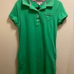 Lilly Pulitzer  Island Pique Green Preppy Tennis Polo Dress Size Small Photo 0