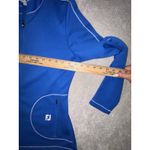 FootJoy womens full zip jacket blue hood golf outdoor medium Photo 6