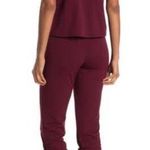 Love...Ady  Solid Halter Popover Jumpsuit burgundy XXL Photo 1
