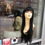 Long Black Bangs Wig 2020 Photo 3