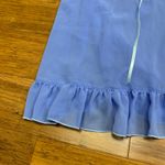 Victoria's Secret Y2K Blue Babydoll Lingerie Size Medium Ruffle Trim Nightgown Photo 2