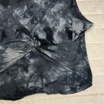 Calvin Klein  Performance Black Tie Dye Twist Back Cropped Tank Top Size Small Photo 11