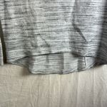Columbia  Boat Neck White/Gray Marble Striped Long Sleeve Top Size Small Photo 6