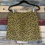 Cotton Candy LA‎ Tan Leopard Print Mini Skirt Size Medium Photo 1