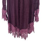 Johnny Was  Purple Lace Tunic Dress Sz S Photo 1