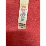 LuLaRoe Watermelon Green Perfect Tee Size Medium Oversized Scoop Neck Photo 3