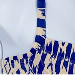 J.Crew Blue & White Underwire Bikini Top 34C – Sweetheart Halter EUC Photo 8