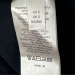 Free People  WE THE FREE Cozy Time Black Raw Edge Seam Slouchy Pullover Top Small Photo 4