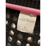 Wild Fable Women’s Sweater Black Crop Top Y2K XS Knit X-Small Photo 2