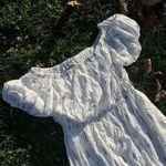 Bridgerton Inspired Cotton Dress White Size M Photo 1