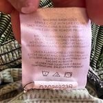   Blouse Ellen tracy green multicolors stamps top blouse size Large Photo 13