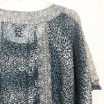 Fire Los Angeles  Animal Print Square Neck Top Size M Photo 7