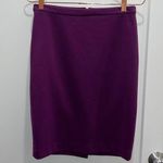 The Limited  PURPLE PENCIL SKIRT SIZE 4 Photo 0