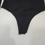 LPA  Back Cut Out Bodysuit in Black XXS Photo 5