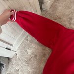 Vintage Red Nebraska Huskers retro preppy oversized crewneck size medium Photo 1