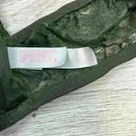 PINK - Victoria's Secret Victoria’s Secret PINK Green Strapless Bandeau Size M Photo 6